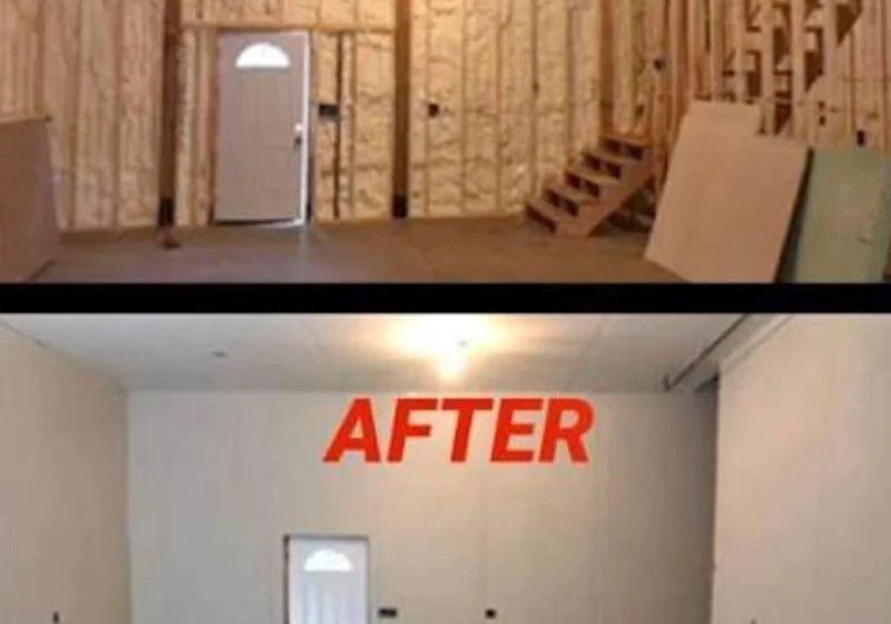 Basement boarding and finishing