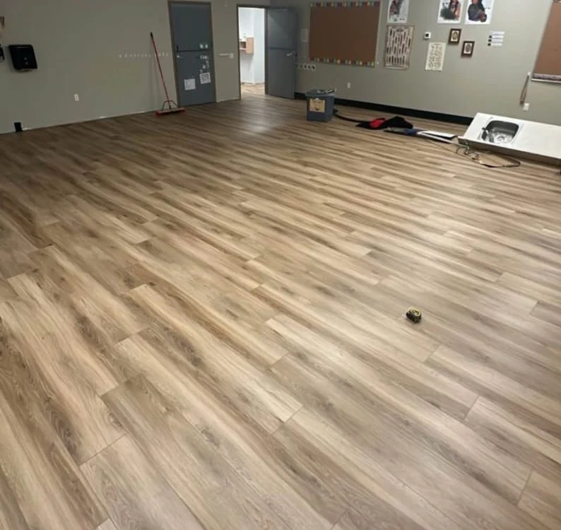Community hall floor replacement